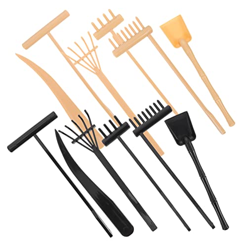 TOBBOMEY Zen Garten Rake Set Teiliges Sandtisch Zubehör für Kreative Gestaltung Miniatur Rechen für Zen Garten und Sandtray für DIY Handwerk und Meditation TOBBOMEY Zen Garten Rake Set Teiliges Sandtisch Zubehör für Kreative Gestaltung Miniatur Rechen für Zen Garten und Sandtray für DIY Handwerk und Meditation von TOBBOMEY