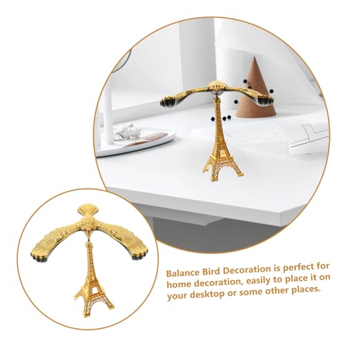 TOBBOMEY Zinklegierung Balance Adler Modell Stilvolle Vogeldekoration für Schreibtisch Stabiles Balancierendes Kunsthandwerk Praktisches Desktop Ornament für Büro und Zuhause TOBBOMEY Zinklegierung Balance Adler Modell Stilvolle Vogeldekoration für Schreibtisch Stabiles Balancierendes Kunsthandwerk Praktisches Desktop Ornament für Büro und Zuhause von TOBBOMEY