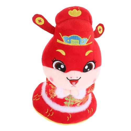 TOBBOMEY Zodiac Snake Doll Plüschtier Schlange Jahr Der Schlange Plüschtier Schlangenmaskottchen Realistisches Tierplüschtier Schlangen Plüschschlange Requisite Schlangenzeug Kuscheltiere TOBBOMEY Zodiac Snake Doll Plüschtier Schlange Jahr Der Schlange Plüschtier Schlangenmaskottchen Realistisches Tierplüschtier Schlangen Plüschschlange Requisite Schlangenzeug Kuscheltiere von TOBBOMEY