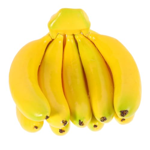 TOBBOMEY Künstliche Mini-Banane Bananen-Dekoration Für Die Küche Kunstobst Modell-Banane Für Tischdekoration TOBBOMEY Künstliche Mini-Banane Bananen-Dekoration Für Die Küche Kunstobst Modell-Banane Für Tischdekoration von TOBBOMEY