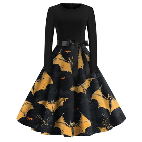 Blutiges Kleid Halloween Tod Teufel Kostüm Damen Viktorianisches Gothic Kürbis Clothes Horror Braut Kostüm Damen Paar Vampir Costume Pirate Costume Women Gelb L Blutiges Kleid Halloween Tod Teufel Kostüm Damen Viktorianisches Gothic Kürbis Clothes Horror Braut Kostüm Damen Paar Vampir Costume Pirate Costume Women Gelb L von TOFOTL