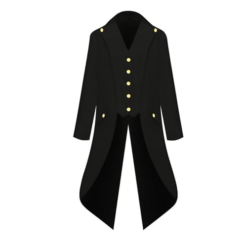 Graf Dracula Kostüm Herren Tag Der Toten Jugendliche Tag Der Toten Herren Halloweenkostüm Frack Erwachsene Halloweenkostüme Halloween Klassisches Elegant Graf Elegant Halloween Kostüm Schwarz XXL von TOFOTL