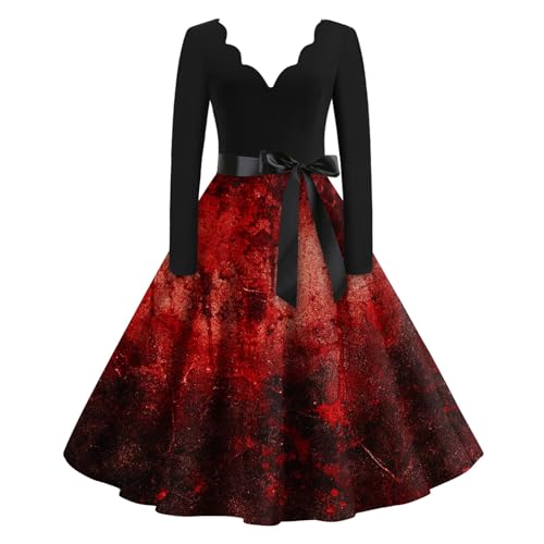 Halloween Kostüm Damen Hexe Lila Prinzessin Pirate Costume Women Halloween-kostüm Halloweenkostüm Medieval Costume Gothikkleider Damen Kleider Todesengel Spinnen Scary Rot S Halloween Kostüm Damen Hexe Lila Prinzessin Pirate Costume Women Halloween-kostüm Halloweenkostüm Medieval Costume Gothikkleider Damen Kleider Todesengel Spinnen Scary Rot S von TOFOTL