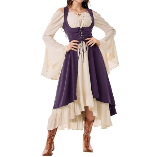 Hexenkostüm Erwachsene Malefiz Gespenst Kostüme Skelett Geister Geist Karneval Kostüm Damen Steampunk Faschingskostüme Fledermaus Teufel Königin Scary Schwarzes Langes Kleid Lila M Hexenkostüm Erwachsene Malefiz Gespenst Kostüme Skelett Geister Geist Karneval Kostüm Damen Steampunk Faschingskostüme Fledermaus Teufel Königin Scary Schwarzes Langes Kleid Lila M von TOFOTL