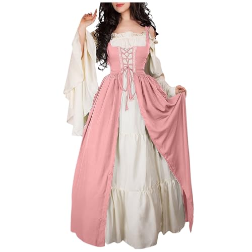 Mittelalter Kleidung Damen Kurz Königin Mittelalter Kleidung Kurz Karneval Todesengel Piratin Funny Festival Gothic Kleid Gruselig Schwanger Karneval Kostüm Damen Lichtlila S Mittelalter Kleidung Damen Kurz Königin Mittelalter Kleidung Kurz Karneval Todesengel Piratin Funny Festival Gothic Kleid Gruselig Schwanger Karneval Kostüm Damen Lichtlila S von TOFOTL