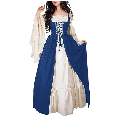 TOFOTL Clown Kostüm Damen Halloween Festival Blut Steampunk Verkleidung Hexenkostüm Kostum Vampier Halloween Kostüm Hexe Karneval Festliche Kleidung Damen Viktorianisches Kleid Grün Königsblau L TOFOTL Clown Kostüm Damen Halloween Festival Blut Steampunk Verkleidung Hexenkostüm Kostum Vampier Halloween Kostüm Hexe Karneval Festliche Kleidung Damen Viktorianisches Kleid Grün Königsblau L von TOFOTL