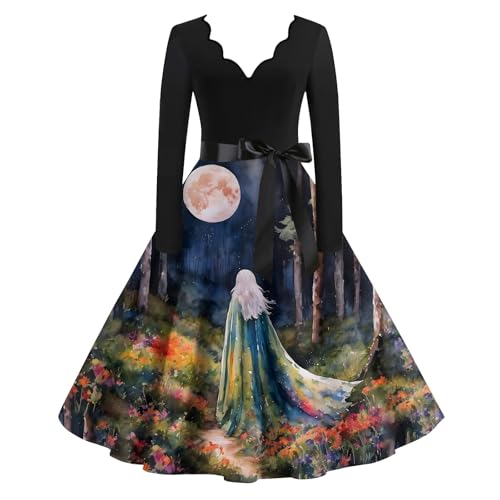 TOFOTL Halloween Erwachsene Spitzenkleid Punk Steam Vintage Schwanger Gothic Kleidung Königin Karnevalskostüm Funny Piratin Karneval Cosplay Vampirkostüm Kurz Kostüm Hexe Dunkelblau XL TOFOTL Halloween Erwachsene Spitzenkleid Punk Steam Vintage Schwanger Gothic Kleidung Königin Karnevalskostüm Funny Piratin Karneval Cosplay Vampirkostüm Kurz Kostüm Hexe Dunkelblau XL von TOFOTL
