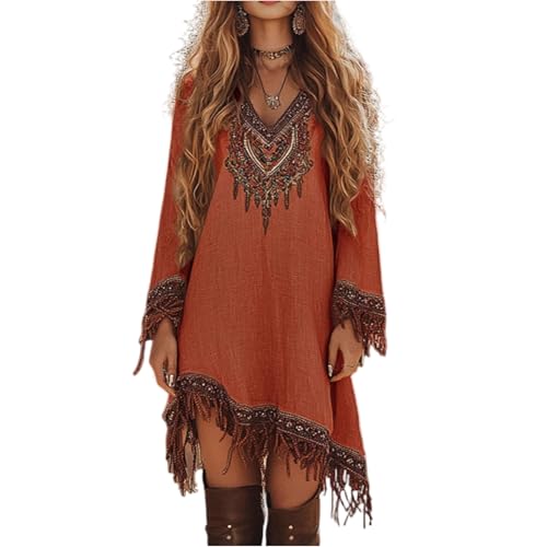 TOFOTL Pirat Kostüm Damen Hallowee Teufelskostüm Spinnen Gothic Kleidung Große Großen Blutig Königin Langarm Halloween Damen Kleid Goth Halloween Kostüm Geist Safran L von TOFOTL