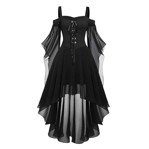 TOFOTL Renaissance Kleid Braut Outfits Verkleidung Hexenkostüm Hexen Clothes Pirat Faschingskostüme Spinne Prinzessin Fledermaus Karnevalskostüm Karneval Halloween Kostüm Hexe Damen Schwarz M TOFOTL Renaissance Kleid Braut Outfits Verkleidung Hexenkostüm Hexen Clothes Pirat Faschingskostüme Spinne Prinzessin Fledermaus Karnevalskostüm Karneval Halloween Kostüm Hexe Damen Schwarz M von TOFOTL