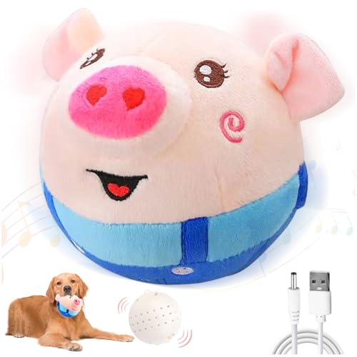 Aktives Bewegendes Haustier Plüschspielzeug Bewegendes Hundespielzeug Interaktives Hundespielzeug Sprechendes Singendes Leckerli Spielzeug Ball Bissfest Spielzeug Ball für Haustier Trainings Aktives Bewegendes Haustier Plüschspielzeug Bewegendes Hundespielzeug Interaktives Hundespielzeug Sprechendes Singendes Leckerli Spielzeug Ball Bissfest Spielzeug Ball für Haustier Trainings von TOGETDREAM