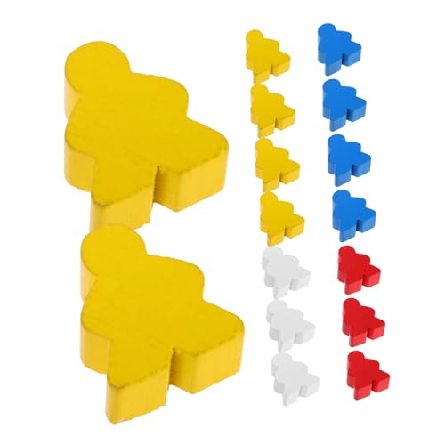 TOGEVAL 1 Satz Teiliges Holzspielzeug Figuren Für Brettspiele Bunte Spielfiguren Für Ludo Und Spiele Langlebige Holzspielsteine Für Klassenzimmer Und Spielabende 40 Stück TOGEVAL 1 Satz Teiliges Holzspielzeug Figuren Für Brettspiele Bunte Spielfiguren Für Ludo Und Spiele Langlebige Holzspielsteine Für Klassenzimmer Und Spielabende 40 Stück von TOGEVAL