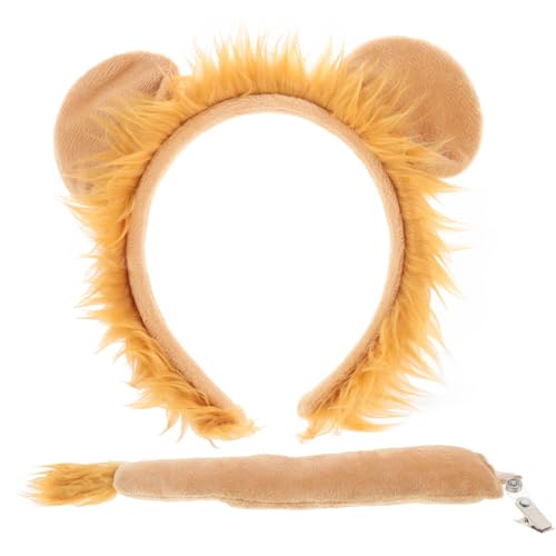 TOGEVAL Tierkostüm Satz für Ohr Stirnband und Cosplay Zubehör für Karneval und Mottopartys Wiederverwendbar für Festivals TOGEVAL Tierkostüm Satz für Ohr Stirnband und Cosplay Zubehör für Karneval und Mottopartys Wiederverwendbar für Festivals von TOGEVAL