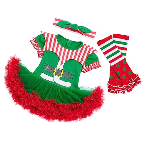 TOGEVAL Weihnachtliches Kostümset Für Babys Festliches Kleid Für 6 12 Monate Alte Jungen Und ädchen üßes Weihnachtskleid Für Feiertagsfeiern Und Partys TOGEVAL Weihnachtliches Kostümset Für Babys Festliches Kleid Für 6 12 Monate Alte Jungen Und ädchen üßes Weihnachtskleid Für Feiertagsfeiern Und Partys von TOGEVAL