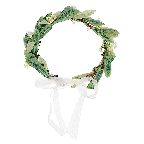 TOGEVAL 1 Stück Imitation Leaf Wreath Braut Haarschmuck für Hochzeiten Festivals und Fotoshootings Leicht und Bequem für Partys und Cosplay TOGEVAL 1 Stück Imitation Leaf Wreath Braut Haarschmuck für Hochzeiten Festivals und Fotoshootings Leicht und Bequem für Partys und Cosplay von TOGEVAL