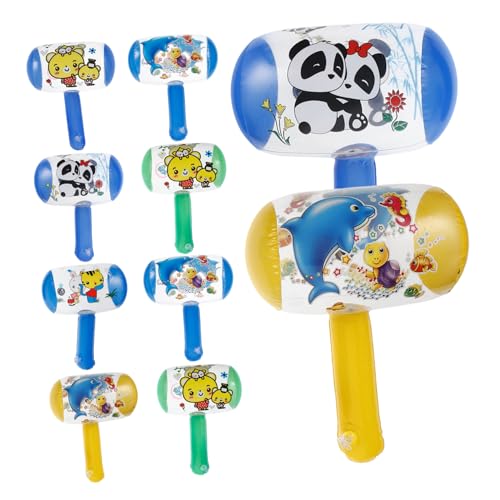 TOGEVAL 10 Stück Aufblasbare Kinderspielzeug Hämmer mit Glockenton Leichte Bunte Spielzeughämmer für Drinnen und Draußen Pädagogisch Wertvoll für Jungen und Mädchen TOGEVAL 10 Stück Aufblasbare Kinderspielzeug Hämmer mit Glockenton Leichte Bunte Spielzeughämmer für Drinnen und Draußen Pädagogisch Wertvoll für Jungen und Mädchen von TOGEVAL