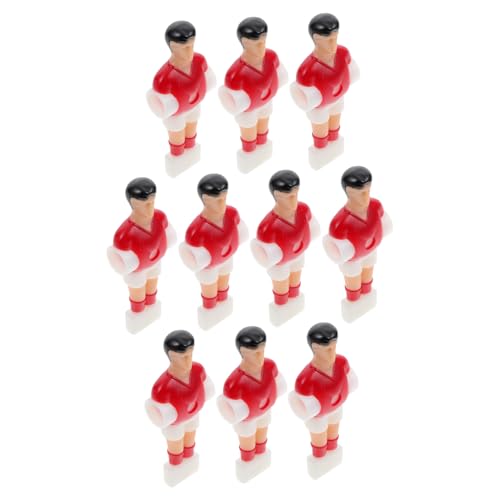 TOGEVAL 10 Stück Fußball -Maschine Zubehör Puppe Klein Tischfußball Männer Jungs Spieler Fußball Fußball Party Fußball -tischspieler Kicker Fußball Für Rot Plastik TOGEVAL 10 Stück Fußball -Maschine Zubehör Puppe Klein Tischfußball Männer Jungs Spieler Fußball Fußball Party Fußball -tischspieler Kicker Fußball Für Rot Plastik von TOGEVAL