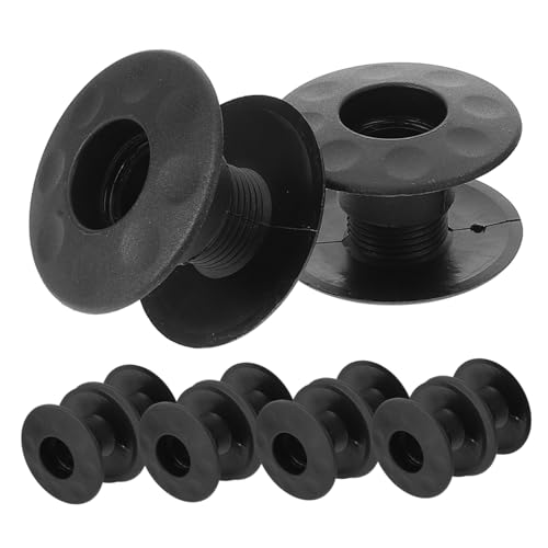 TOGEVAL 10 Stück Kickermaschine Tischfussball Buchsen Für Tischfußball Fußballbälle Kleiner Fußball Kickerlagerstangen Schaumstoff-fußball Kickertischteile Tischfußballball Plastik Black TOGEVAL 10 Stück Kickermaschine Tischfussball Buchsen Für Tischfußball Fußballbälle Kleiner Fußball Kickerlagerstangen Schaumstoff-fußball Kickertischteile Tischfußballball Plastik Black von TOGEVAL