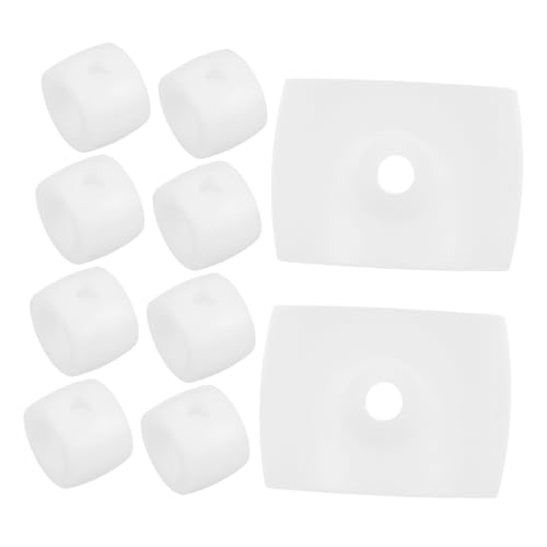 TOGEVAL 10 Stück Teiliges Tischfußball Zubehör Abs Kunststoff Stoppringe Torstangen Positionierer Passend für Tischkicker Ersatzteile Robust Langlebig TOGEVAL 10 Stück Teiliges Tischfußball Zubehör Abs Kunststoff Stoppringe Torstangen Positionierer Passend für Tischkicker Ersatzteile Robust Langlebig von TOGEVAL