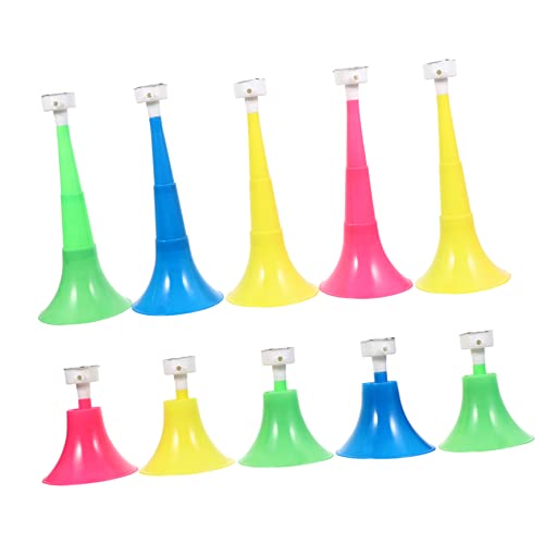 TOGEVAL 10stücke Fußball Horn Aus Trompete Für Fußballfans Und Spiele Leuchtende Hörner Für Veranstaltungen Und Partys Tragbar Und Langlebig TOGEVAL 10stücke Fußball Horn Aus Trompete Für Fußballfans Und Spiele Leuchtende Hörner Für Veranstaltungen Und Partys Tragbar Und Langlebig von TOGEVAL
