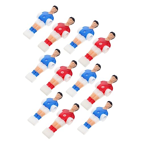 TOGEVAL 11 Stück Fußballmaschine-Puppe Tischfußball Männer Fußballspieler Teil Eines Fußballspiels Zubehör Für Tischfußball Tischspiel Kickerbälle Männer Plastik TOGEVAL 11 Stück Fußballmaschine-Puppe Tischfußball Männer Fußballspieler Teil Eines Fußballspiels Zubehör Für Tischfußball Tischspiel Kickerbälle Männer Plastik von TOGEVAL