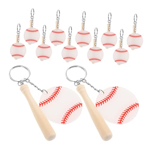 TOGEVAL 12 Stück Baseball-Schlüsselanhänger Lüfter Schlüsselbund-Ästhetik Ballschlüsselkette Blau Sport Baseball-Schlüsselringe Schlüsselanhänger mit Baseball-Anhänger Baseball -Zeug Holz TOGEVAL 12 Stück Baseball-Schlüsselanhänger Lüfter Schlüsselbund-Ästhetik Ballschlüsselkette Blau Sport Baseball-Schlüsselringe Schlüsselanhänger mit Baseball-Anhänger Baseball -Zeug Holz von TOGEVAL