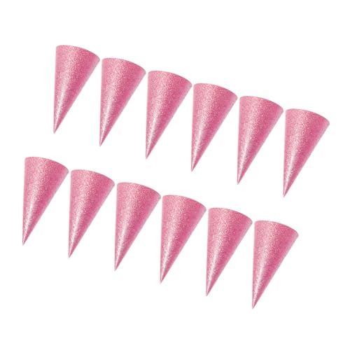 TOGEVAL 12 Stück Geburtstagshut wiederverwendbar Geburtstagsmützen für Weiß Partyhüte Geburtstagskrone klein Kegelhüte Gunst der Geburtstagsfeier Plastik Rosa Zufällige Farbe TOGEVAL 12 Stück Geburtstagshut wiederverwendbar Geburtstagsmützen für Weiß Partyhüte Geburtstagskrone klein Kegelhüte Gunst der Geburtstagsfeier Plastik Rosa Zufällige Farbe von TOGEVAL