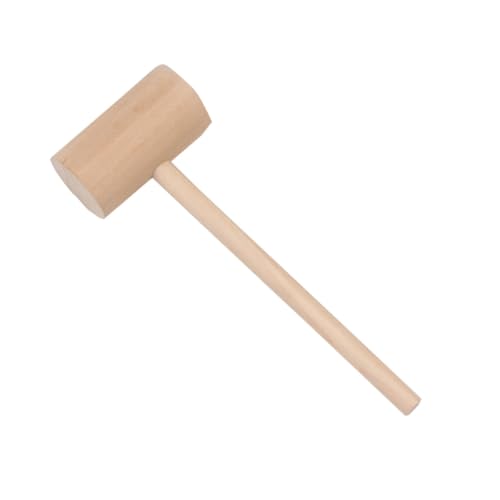 TOGEVAL 12 Stück Teiliges Mini Holzhammer Pädagogisches Hammerspielzeug für Langlebig und Sicher Fördert Hand Koordination und Feinmotorik für Mädchen und Jungen von TOGEVAL