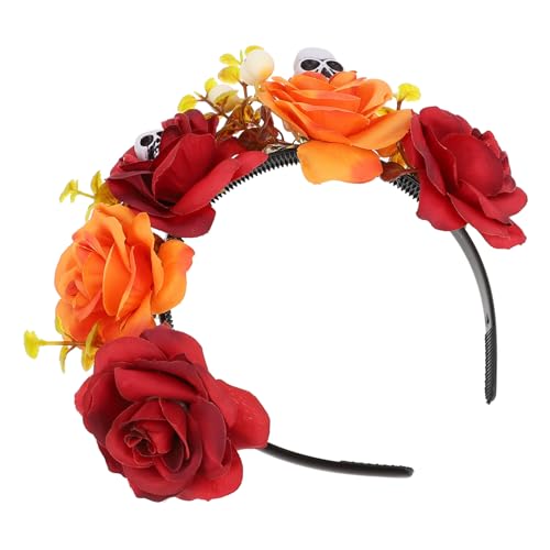 TOGEVAL 1Stück Halloween Schädel Haardekor für Damen für Partys und Cosplay Einzigartiges Design für Festliche Anlässe Perfektes für Familie TOGEVAL 1Stück Halloween Schädel Haardekor für Damen für Partys und Cosplay Einzigartiges Design für Festliche Anlässe Perfektes für Familie von TOGEVAL