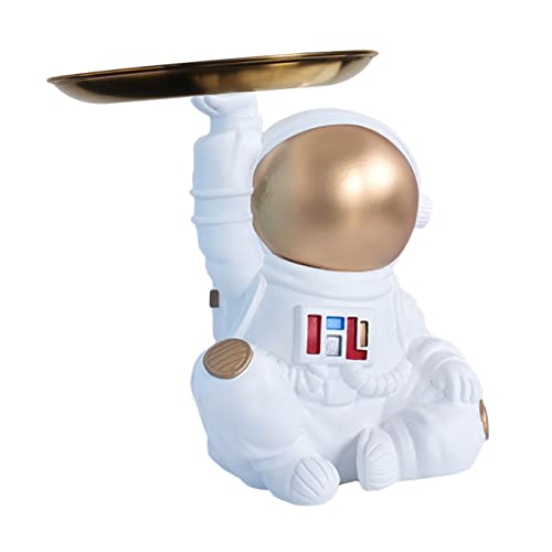 TOGEVAL 1stk Astronautentablett Deckel Figur Maschine Obstschalen Zum Servieren Veranstalter Platz Galaxy-projektor Wohnkultur Tabletts Sternprojektor Strandig Harz Weiß TOGEVAL 1stk Astronautentablett Deckel Figur Maschine Obstschalen Zum Servieren Veranstalter Platz Galaxy-projektor Wohnkultur Tabletts Sternprojektor Strandig Harz Weiß von TOGEVAL