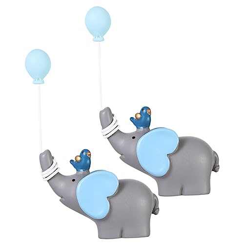 TOGEVAL 2 Stück Figuren Resin Niedliche Tortenaufsätze für Geburtstagsfeiern Tier Dekoration für Cupcakes und Desserts Miniatur Skulpturen für Kreative Anlässe Blau TOGEVAL 2 Stück Figuren Resin Niedliche Tortenaufsätze für Geburtstagsfeiern Tier Dekoration für Cupcakes und Desserts Miniatur Skulpturen für Kreative Anlässe Blau von TOGEVAL