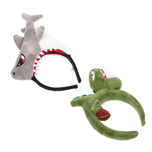 TOGEVAL 2 Stück Tier Haarreifen für Lustige Haarschmuck Accessoires mit und Dinosaurier Design für Partys Cosplay und Verkleidungen TOGEVAL 2 Stück Tier Haarreifen für Lustige Haarschmuck Accessoires mit und Dinosaurier Design für Partys Cosplay und Verkleidungen von TOGEVAL