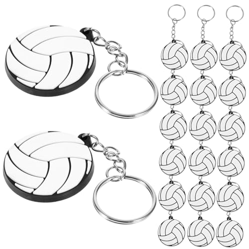 TOGEVAL 20Stücke Volleyball Schlüsselanhänger Kleine Sport Hängedekoration für Rucksäcke Praktische Schlüsselanhänger für und Party Mitgebsel TOGEVAL 20Stücke Volleyball Schlüsselanhänger Kleine Sport Hängedekoration für Rucksäcke Praktische Schlüsselanhänger für und Party Mitgebsel von TOGEVAL