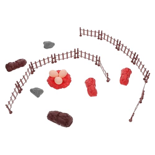 TOGEVAL 22 Stück Simulationsmodellspielzeug für bastelmaterial Sandkasten Modelle interaktives Mini Zaun scheibengardinen japanischer Garten Lattenzaun Plastik TOGEVAL 22 Stück Simulationsmodellspielzeug für bastelmaterial Sandkasten Modelle interaktives Mini Zaun scheibengardinen japanischer Garten Lattenzaun Plastik von TOGEVAL