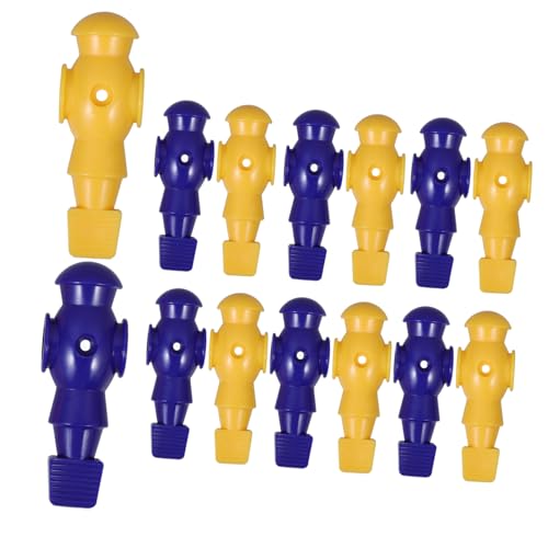TOGEVAL 26 Stück Tischfußballspieler Foosball -Maschinenzubehör Mini Tischkicker Tischfußball Figuren Tischfußball Spieler Figuren Buchsen für Tischkicker Tischfußball Tischfußball von TOGEVAL