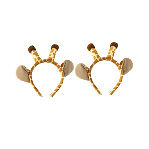 TOGEVAL 2Stücke Giraffe Haarreif Lustige Kopfbedeckung für Partys und Aufführungen Leicht und Komfortabel Accessoire für Cosplay TOGEVAL 2Stücke Giraffe Haarreif Lustige Kopfbedeckung für Partys und Aufführungen Leicht und Komfortabel Accessoire für Cosplay von TOGEVAL