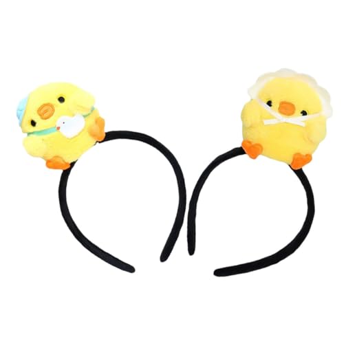TOGEVAL 2stücke Hühnchen-stirnbänder Lustige Cartoon-tierkopfbedeckung Für Kostümpartys Haarreifen Für Cosplay Und Festliche Anlässe TOGEVAL 2stücke Hühnchen-stirnbänder Lustige Cartoon-tierkopfbedeckung Für Kostümpartys Haarreifen Für Cosplay Und Festliche Anlässe von TOGEVAL