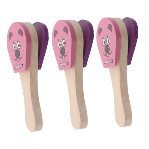 TOGEVAL 3 Stück Teiliges Holzspielzeug Kastagnetten mit Mausmotiv Tierische Orff Instrumente für Kleinkinder Natürliche Holzinstrumente Frühen Musikerziehung und Hand Auge Koordination TOGEVAL 3 Stück Teiliges Holzspielzeug Kastagnetten mit Mausmotiv Tierische Orff Instrumente für Kleinkinder Natürliche Holzinstrumente Frühen Musikerziehung und Hand Auge Koordination von TOGEVAL