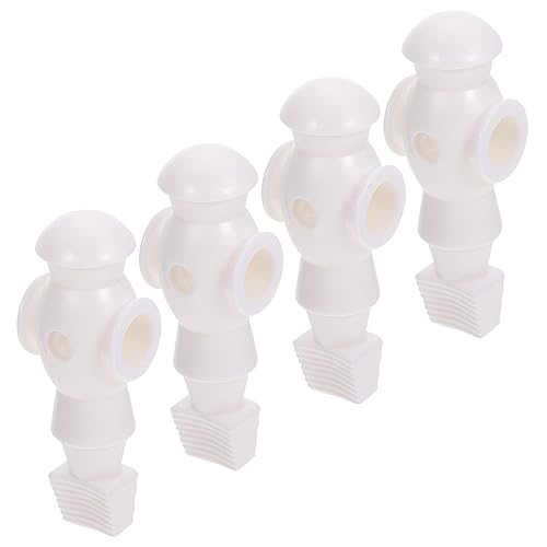 TOGEVAL 4 Stück Kicker Zubehör weißer Tischfußballspieler Ersatzbälle für Tischfußball Roboter tischkicker ersatzteile Fussball Figuren Tischfußballpuppe Zubehör für Fußballmaschinen Harz TOGEVAL 4 Stück Kicker Zubehör weißer Tischfußballspieler Ersatzbälle für Tischfußball Roboter tischkicker ersatzteile Fussball Figuren Tischfußballpuppe Zubehör für Fußballmaschinen Harz von TOGEVAL