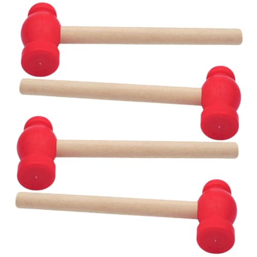 TOGEVAL 4 Stück Teiliges Holzhammer Sicherer Ergonomischer Griff Glatte Oberfläche Pädagogisches für Jungen und Mädchen für Rollenspiele und Feinmotoriktraining TOGEVAL 4 Stück Teiliges Holzhammer Sicherer Ergonomischer Griff Glatte Oberfläche Pädagogisches für Jungen und Mädchen für Rollenspiele und Feinmotoriktraining von TOGEVAL