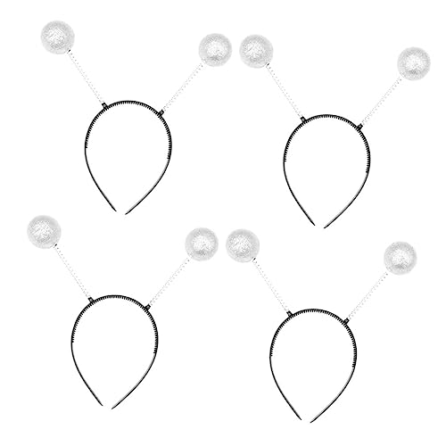TOGEVAL 4 Stück Teiliges Schaumstoff Kopfschmuck Performance Haarreifen für Dekorative Stirnbänder für Karneval Kostüm Party Langlebige und Praktische Haarreife Festliche Accessoires von TOGEVAL