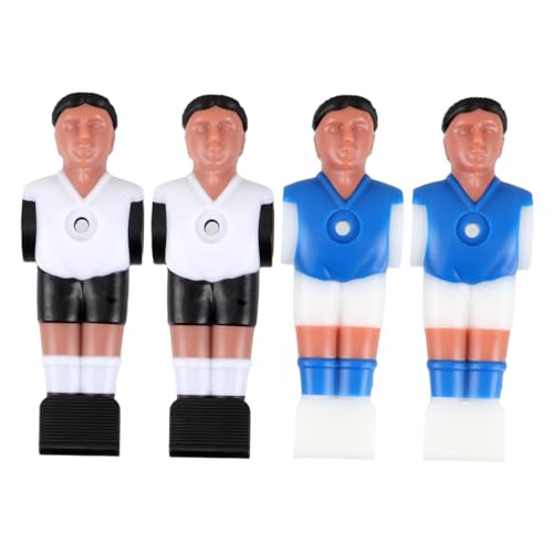 TOGEVAL 4 Stück Tischfußball-Teile, Tischfußball-Spieler-Figuren, Ersatz-tischfußball-Spieler, Tischfußball-Tisch-Teile, Schreibtisch-fußball-Spieler-Figuren TOGEVAL 4 Stück Tischfußball-Teile, Tischfußball-Spieler-Figuren, Ersatz-tischfußball-Spieler, Tischfußball-Tisch-Teile, Schreibtisch-fußball-Spieler-Figuren von TOGEVAL