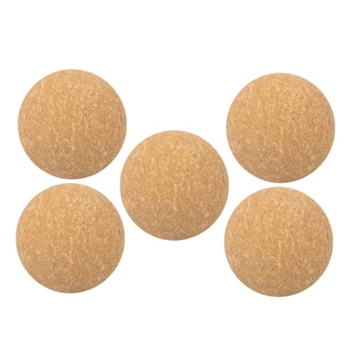 TOGEVAL 5 Stück Teiliges Tischfußball Zubehör aus Holz Langlebige Fußball Bälle für Desktop Fußballspiel Praktisches Ersatzset für Tischkicker für Tischfußball Spielspaß von TOGEVAL