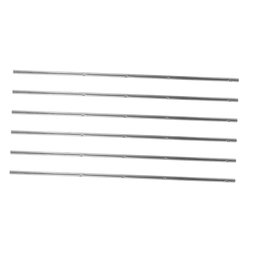 TOGEVAL 6 Stück Teiliges Foosball Tisch Fußballstangen aus Eisen mit Schutzkappen Robuste Ersatzstangen für Tischfußball Stabile Spielstangen für Erwachsene für Kommerzielle Nutzung TOGEVAL 6 Stück Teiliges Foosball Tisch Fußballstangen aus Eisen mit Schutzkappen Robuste Ersatzstangen für Tischfußball Stabile Spielstangen für Erwachsene für Kommerzielle Nutzung von TOGEVAL