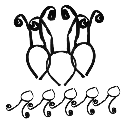 TOGEVAL 8 Stück Teiliges Halloween Haarband Antennen Haarschmuck Leichter Bequemer Kopfschmuck für Damen und Dekoration für Halloween Kostüm Party TOGEVAL 8 Stück Teiliges Halloween Haarband Antennen Haarschmuck Leichter Bequemer Kopfschmuck für Damen und Dekoration für Halloween Kostüm Party von TOGEVAL