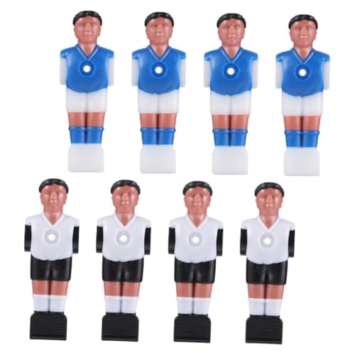 TOGEVAL 8 Stück Tischfußballpuppe Tischfußball Ersatzspieler Tischfußball Zubehör Fußballtisch Fußballtischpuppen Fußballtischteile Puppenteile Tischfußballfiguren Aus Kunstharz TOGEVAL 8 Stück Tischfußballpuppe Tischfußball Ersatzspieler Tischfußball Zubehör Fußballtisch Fußballtischpuppen Fußballtischteile Puppenteile Tischfußballfiguren Aus Kunstharz von TOGEVAL