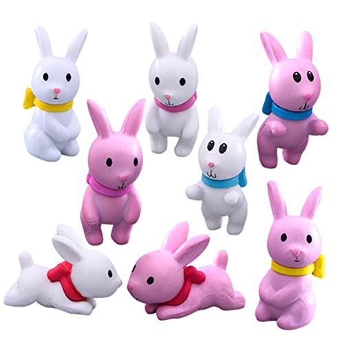 TOGEVAL 8stücke Miniatur Hase Deko Figur Teiliges Süße Osterhasen Ornamente Für Garten Zuhause Vielseitige Dekoration Für Feiern Hochzeiten Tischgestaltung Leicht Und Farbenfroh Für TOGEVAL 8stücke Miniatur Hase Deko Figur Teiliges Süße Osterhasen Ornamente Für Garten Zuhause Vielseitige Dekoration Für Feiern Hochzeiten Tischgestaltung Leicht Und Farbenfroh Für von TOGEVAL