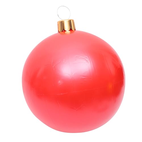 TOGEVAL Aufblasbare Weihnachtskugel Dekoration Rot Teiliges Langlebig Einfach Aufzublasen Festliche Weihnachtsbaumkugeln für Warme Weihnachtsatmosphäre Zufällige Farbe TOGEVAL Aufblasbare Weihnachtskugel Dekoration Rot Teiliges Langlebig Einfach Aufzublasen Festliche Weihnachtsbaumkugeln für Warme Weihnachtsatmosphäre Zufällige Farbe von TOGEVAL