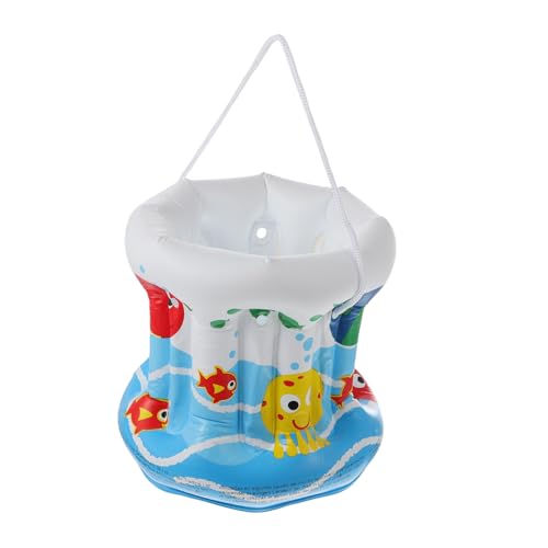 TOGEVAL Aufblasbarer PVC Wassereimer für Kreativer Sandkübel mit Buntem Design Leichtes Strandspielzeug für Mädchen und Jungen Langlebig und Tragbar TOGEVAL Aufblasbarer PVC Wassereimer für Kreativer Sandkübel mit Buntem Design Leichtes Strandspielzeug für Mädchen und Jungen Langlebig und Tragbar von TOGEVAL