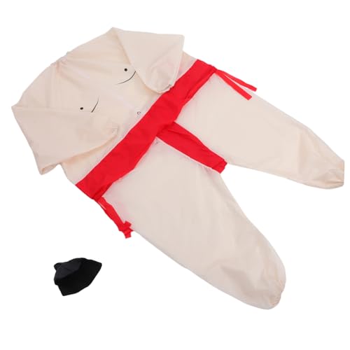 TOGEVAL Aufblasbarer Ringer Kostüm Lustiges Aufblasbares Wrestler Outfit für Erwachsene Unisex Leichtes Party Kostüm Halloween Blow Up Anzug von TOGEVAL