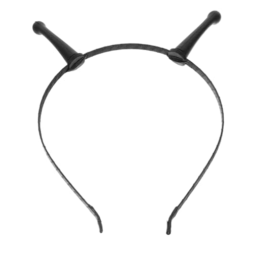 TOGEVAL Außerirdischer Haarreif mit Antennen Universelle Leichter Kopfschmuck für Halloween Karneval Cosplay und Party Realistisches Weltraum Design Kostümaccessoire für Damen und Herren von TOGEVAL